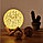 Лампа-ночник Lumen «Клубок нитей» с питанием от сети (Черный / G84), фото 9