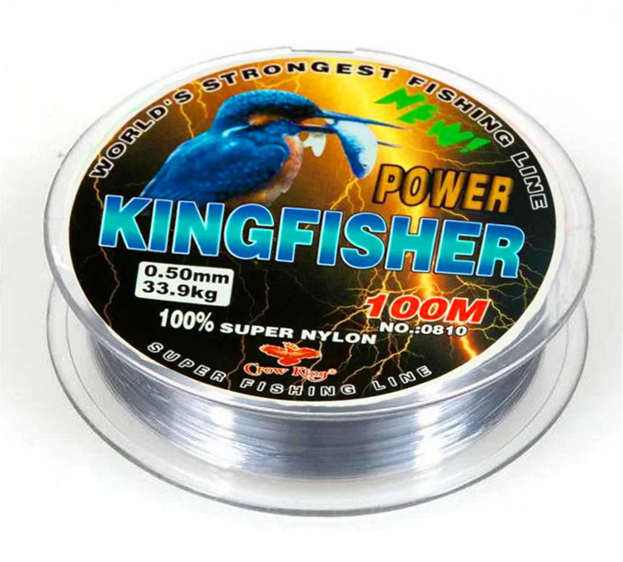 Леска рыболовная толщина 0.6 мм разрывная нагрузка 37.0 кг 100 м Kingfisher Krowking 555 - фото 2 - id-p89958606