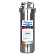 Магистральный фильтр д/горячей воды нерж. сталь Ду 20 (3/4") Slim Line 10", АБФ-НЕРЖ-34 (12)