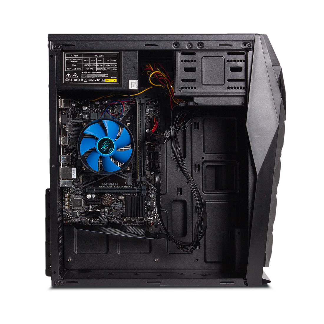 Системный блок i3-10100, H410, RAM 4GB, SSD 120GB, 400W