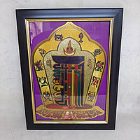 Тибетский оберег Мистическая Монограмма Калачакры, 23*18см