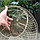 Садок рыболовный металлический каркас складной диаметр 40 см, фото 8