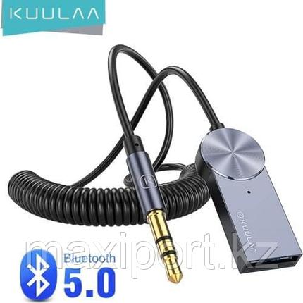 KUULAA фирменный Aux Bluetooth адаптер для автомобиля 5,0 музыкальный передатчик, фото 2