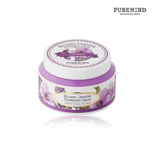 Puremind Расслабляющий Крем для лица с Лавандой Relaxing Lavender Nourishing Cream 100 мл.
