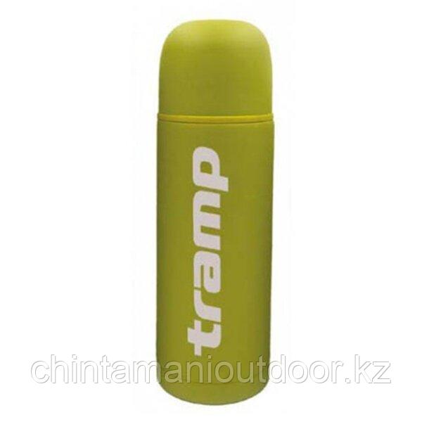 Термос Tramp Soft Touch 1,0 л, зеленый/серый, 2 стакана, держит сутки. - фото 2 - id-p89988352