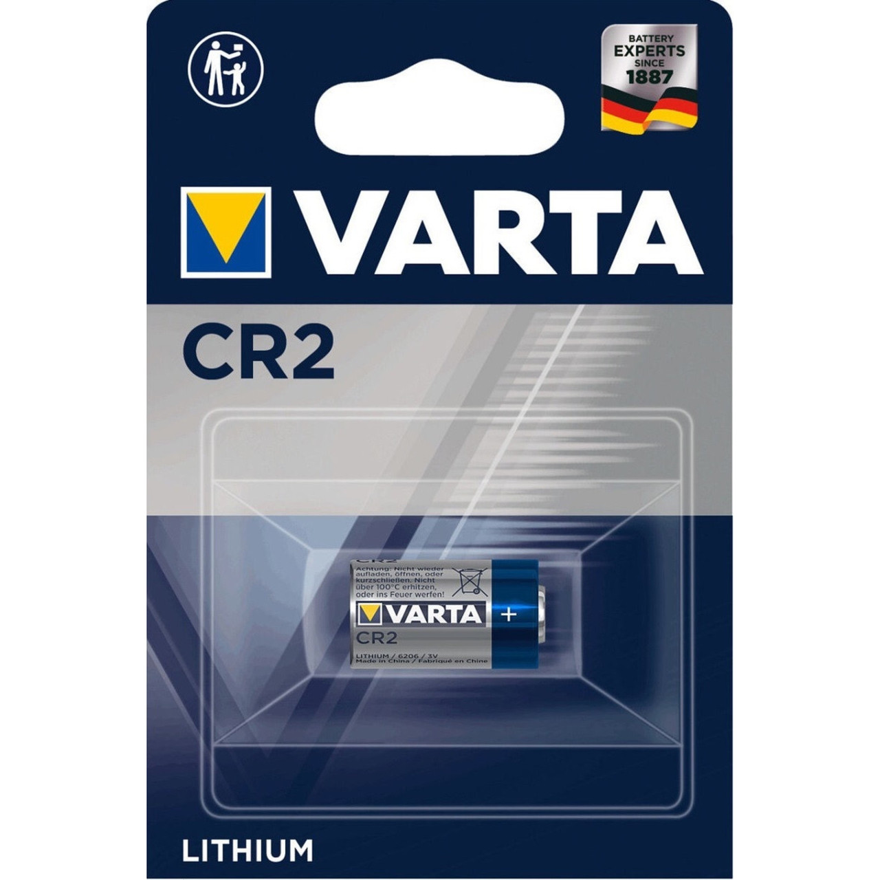 Батарейка VARTA CR2 - фото 3 - id-p86370425