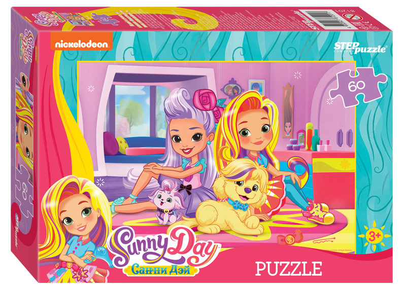 Мозаика "puzzle" 60 "Sunny Day" (Никелодеон)