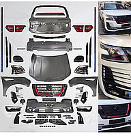 Комплект рестайлинга на Nissan Patrol 2010-19 в 2021 год дизайн Black and Red Edition