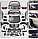 Комплект рестайлинга на Nissan Patrol 2010-19 в 2021 год дизайн Black and Red Edition, фото 5