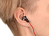 Набор с наушниками и зарядным кабелем 3-в-1 In motion, красный, фото 6