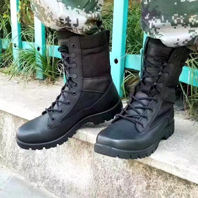 Военные ботинки с высокими берцами - фото 1 - id-p90003166