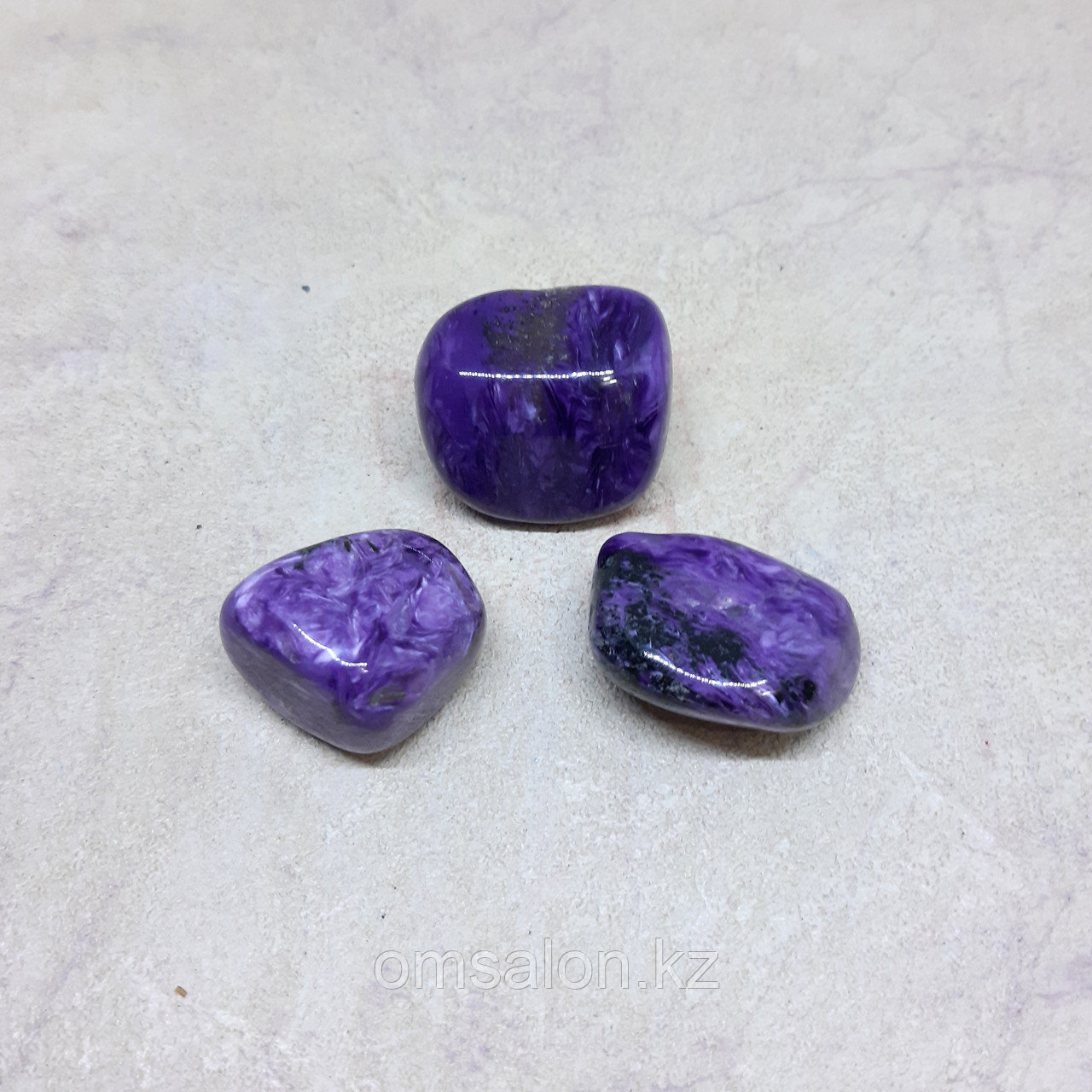 Чароит ААА, галтовка, фото 1