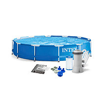 Каркасный бассейн Intex 366 х 76 см с фильтром 28212