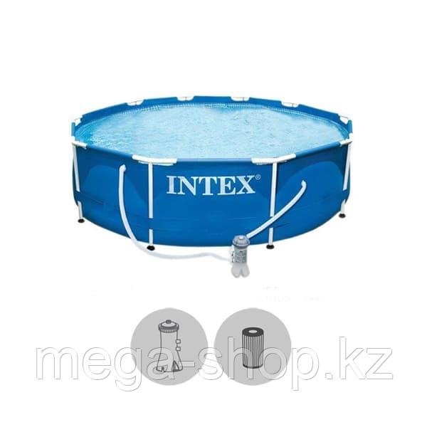 Каркасный бассейн Intex 366 х 76 см с фильтром 28212 - фото 4 - id-p90014597
