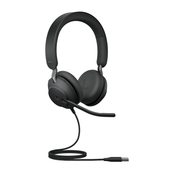 Jabra 24089-999-999 Гарнитура проводная EVOLVE2 40, USB-A, MS Teams, Stereo