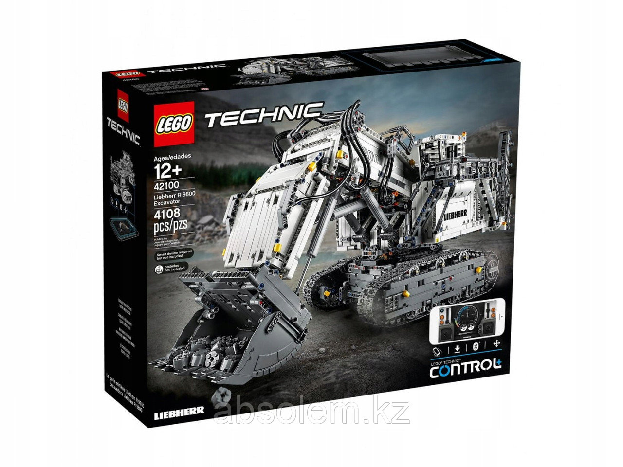 LEGO 42100 Technic Экскаватор Liebherr R 9800