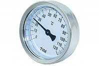 Термометр накладной с пружиной Дк63 120°С