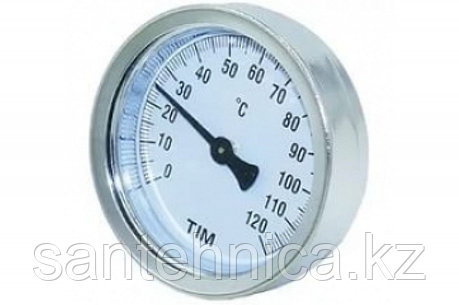 Термометр накладной с пружиной Дк63  120°С, фото 2