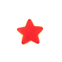Печенье Звезда, красный, , 34107