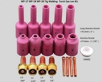 РАСХОДНЫЕ МАТЕРИАЛЫ ДЛЯ TIG (TUNGSTEN INERT GAS) — АРГОННО-ДУГОВАЯ СВАРКА (ПОЛЬША)