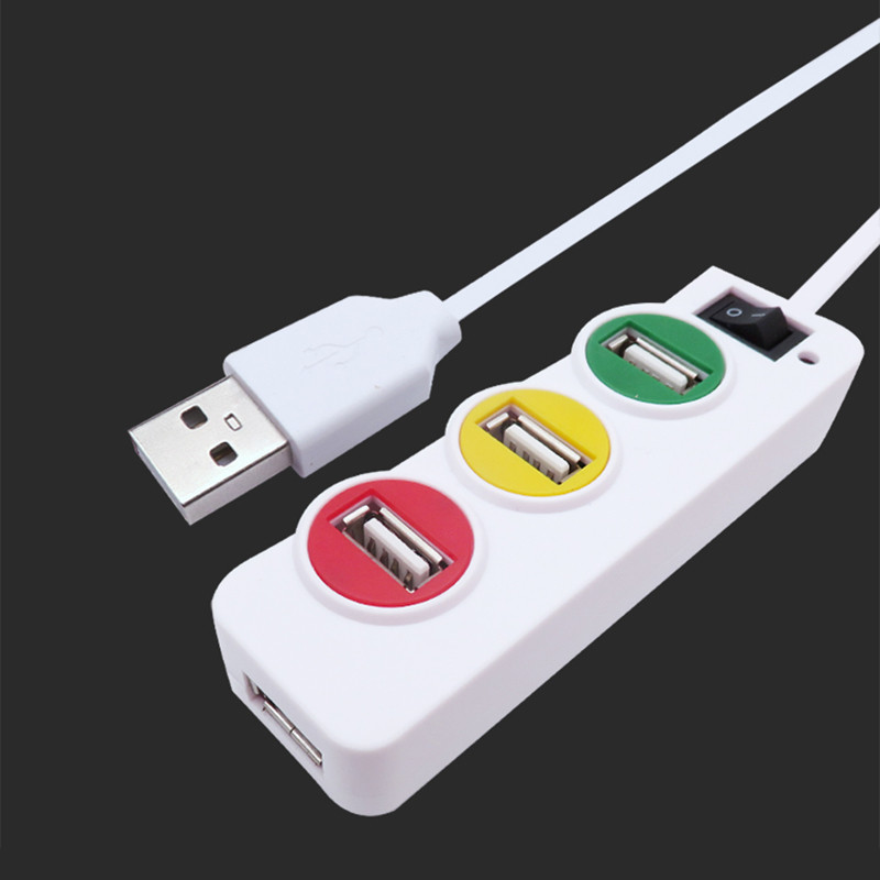 Разветвитель USB HUB  P-1030 светофор