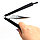 Нож бабочка обманка балисонг складной нож тренировочный пластиковый черная рукоятка, фото 6