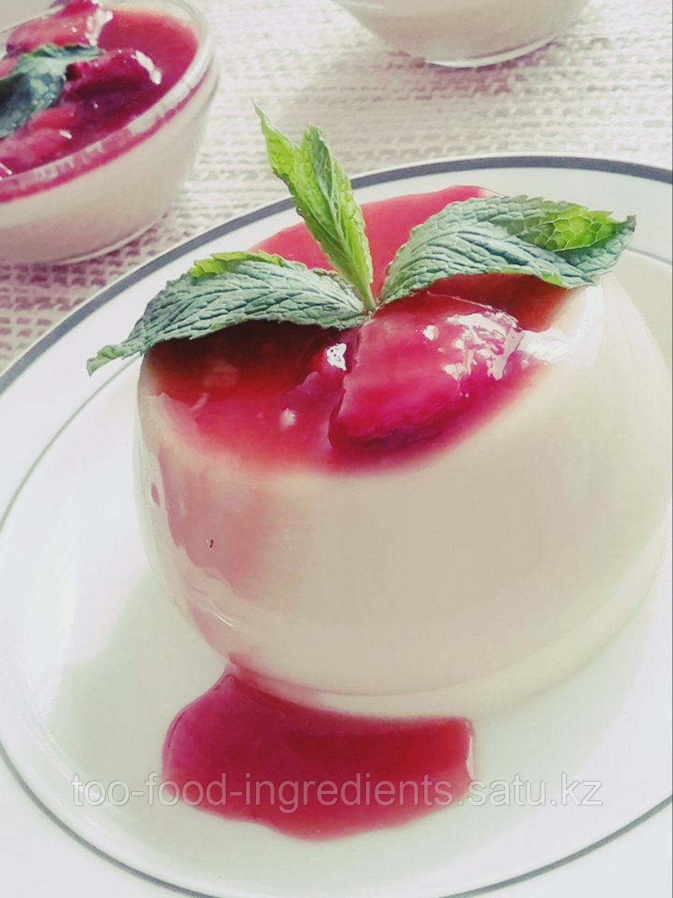 Наполнитель КЛУБНИЧНАЯ PANNA COTTA - фото 1 - id-p90043229