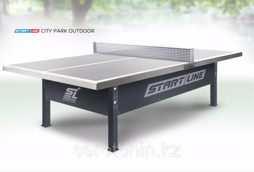 Теннисный стол City Park Outdoor с сеткой - фото 1 - id-p90044024