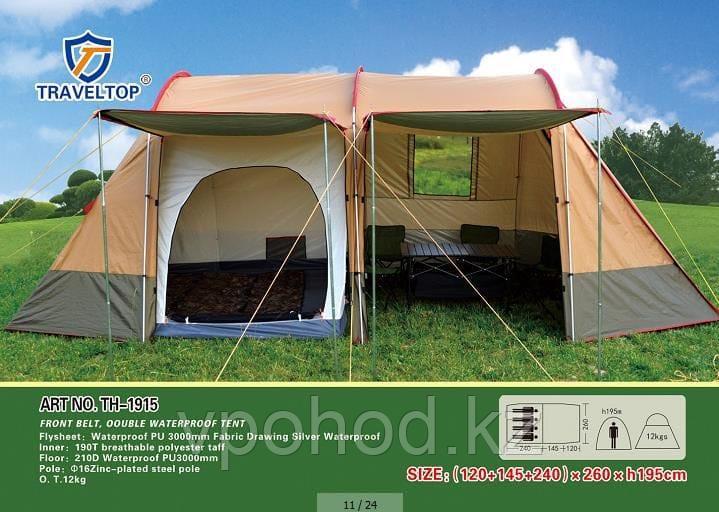 Екі қабатты 4 адамдық шатыр Tuohai (Traveltop) 1915