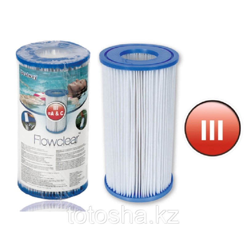 Картридж для фильтра бассейнов тип "III" , Bestway 58012