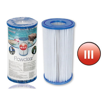 Картридж фильтр бассейнов тип "III" , Bestway 58012