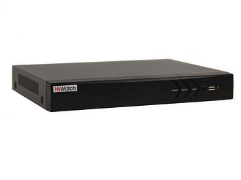HiWatch DS-H204UA(C) 4 канальный HD-TVI Гибридный видеорегистратор