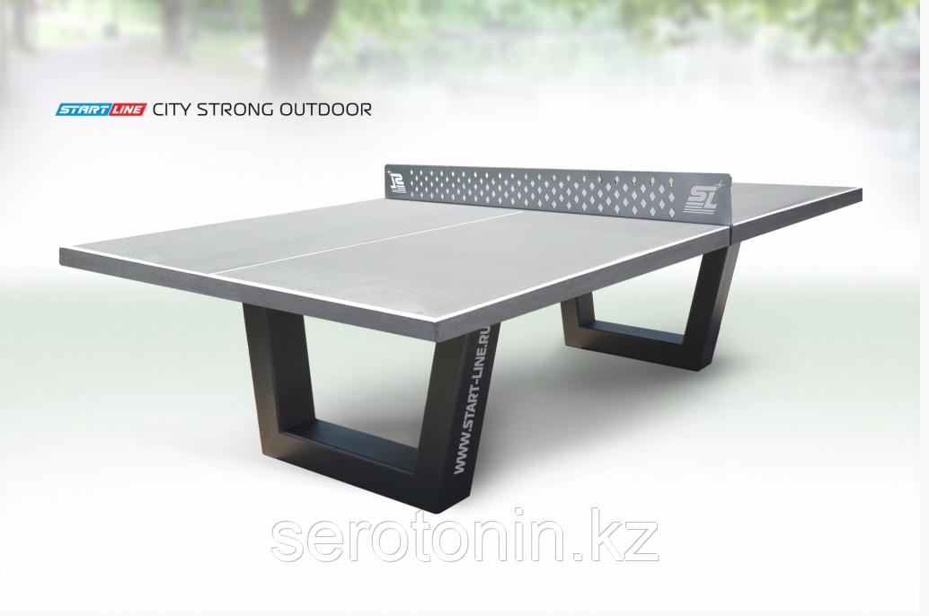 Теннисный стол City Strong Outdoor с сеткой