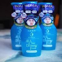 Пенка для умывания и снятия макияжа Shiseido Senka All Clear Double W с гиалуроновой кислотой и протеинами шел