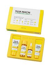 Набор-мини YUJA NIACIN с ниациномидом 5% для осветления постакне и сияния кожи 4 в 1 №90558
