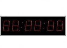 Электронные часы-t-с секундами для улицы (Яркость светодиода 2 кд. - тень, солнце). Высота знака 35 см арт.
