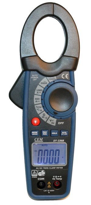 DT-3368 Клещи электроизмерительные True RMS