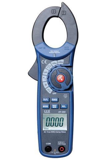 DT-355 Клещи электроизмерительные, True RMS