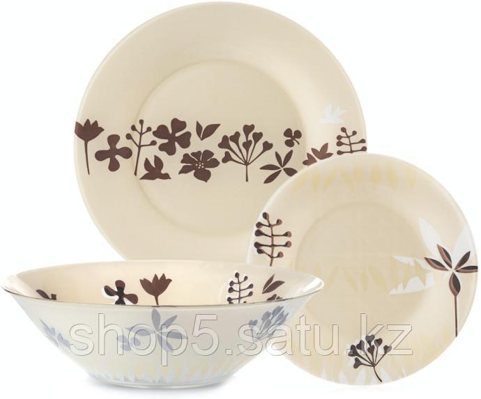 HEVEA BEIGE столовый сервиз на 6 персон из 19 предметов, шт