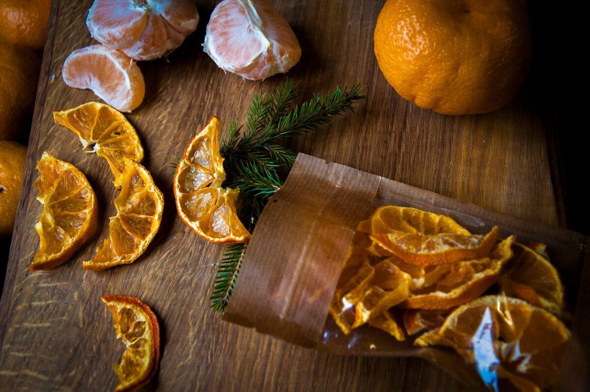 Фруктовые чипсы. Мандарин. Almaty Snack. Без упаковки на развес