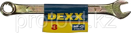 DEXX 8 мм, комбинированный гаечный ключ 27017-08, фото 2