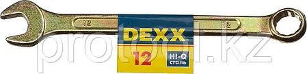 DEXX 12 мм, комбинированный гаечный ключ 27017-12, фото 2