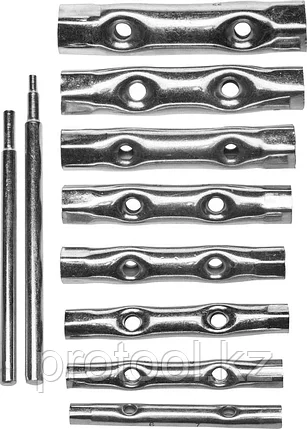 DEXX 10 шт., набор ключей трубчатых 27192-H10, фото 2