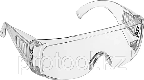 DEXX прозрачный, с боковой вентиляцией, очки защитные 11050_z01, фото 2