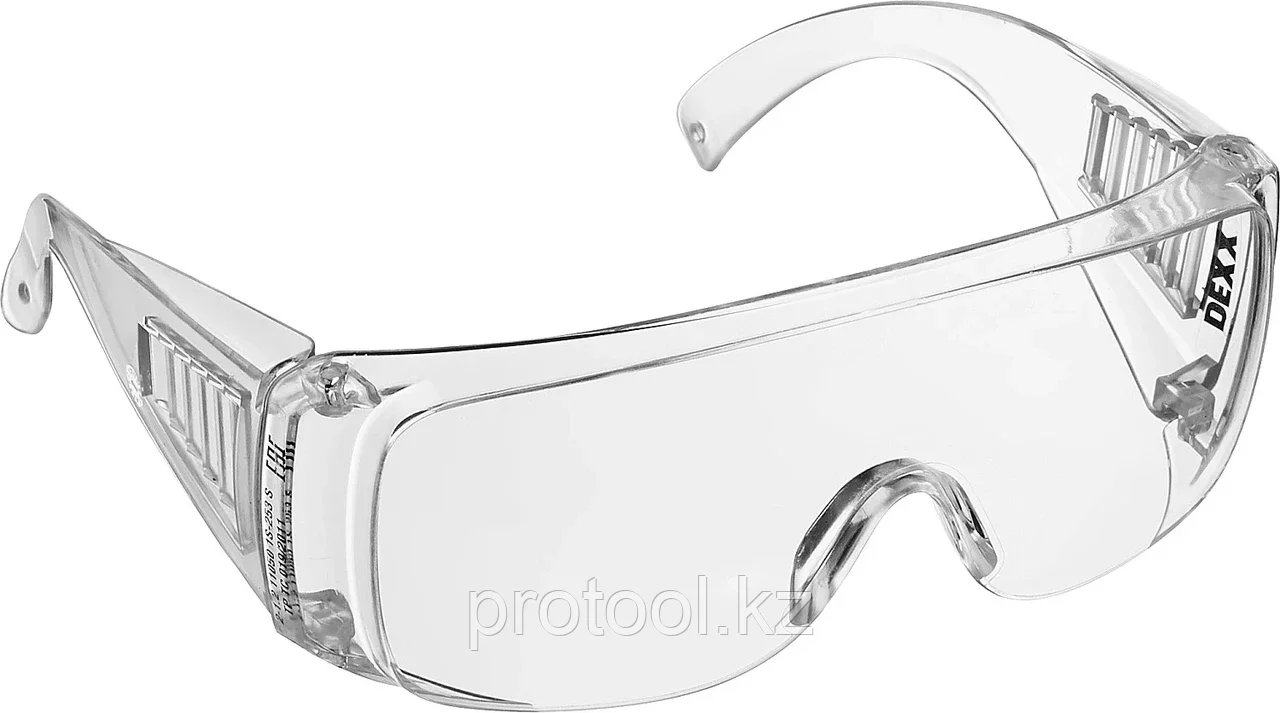 DEXX прозрачный, с боковой вентиляцией, очки защитные 11050_z01 - фото 1 - id-p90081209