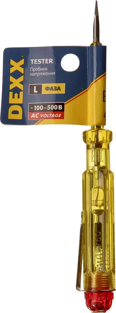 DEXX 100-500 В, 130 мм, пробник электрический 25750 - фото 2 - id-p90081224