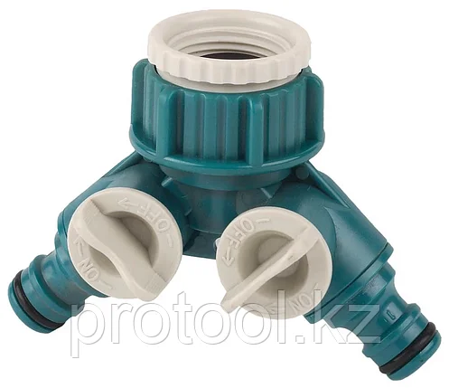 Raco 3/4" х 1", двухканальный, распределитель (резьба внешняя-соединитель) Original 4250-55256C, фото 2