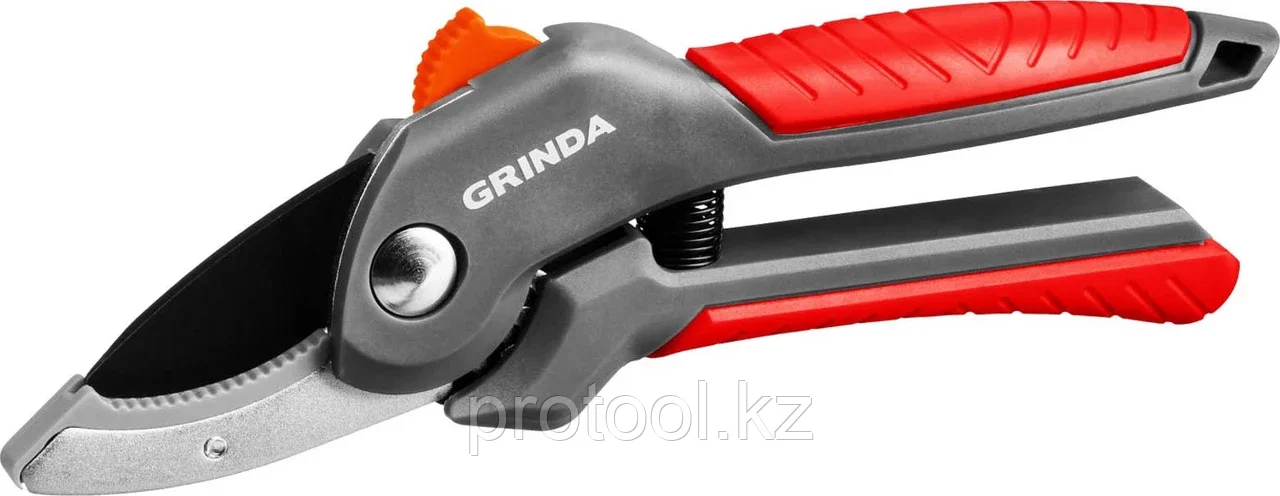 GRINDA 200 мм, с двухкомпонентными рукоятками контактный, секатор 423124