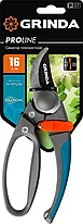 GRINDA 210 мм, с двухкомпонентными эргономичными рукоятками, с эфесом, плоскостной секатор 423457, фото 5