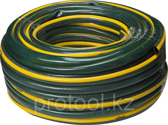 GRINDA O 3/4" x 50 м, 15 атм., 3-х слойный, армированный, шланг садовый 429000-3/4-50, фото 2